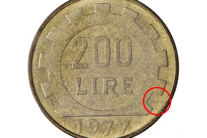 200 lire del 1977